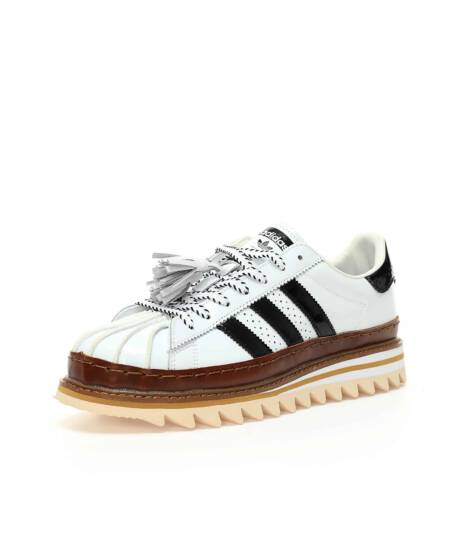 CLOT x Adidas Originals Superstar White Black